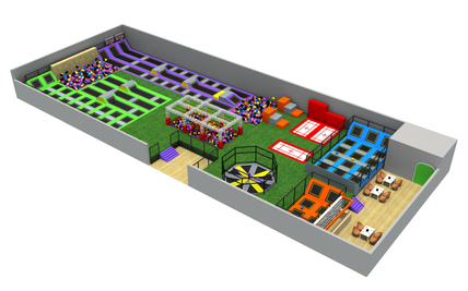 Батут натяжной DP18-202A Батут натяжной DP18-202A